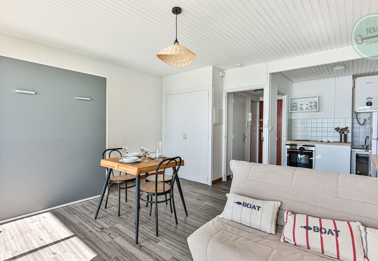 Estudio en Saint-Gilles-Croix-de-Vie - Balcon sur l'océan