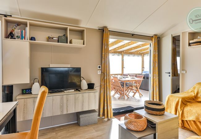 Mobile home à St. Hilaire de Riez - Mobil-Home Parc des Roselières Mobile home à St. Hilaire de Riez - Mobil-Home Parc des Roselières